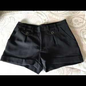 Black Dressy shorts